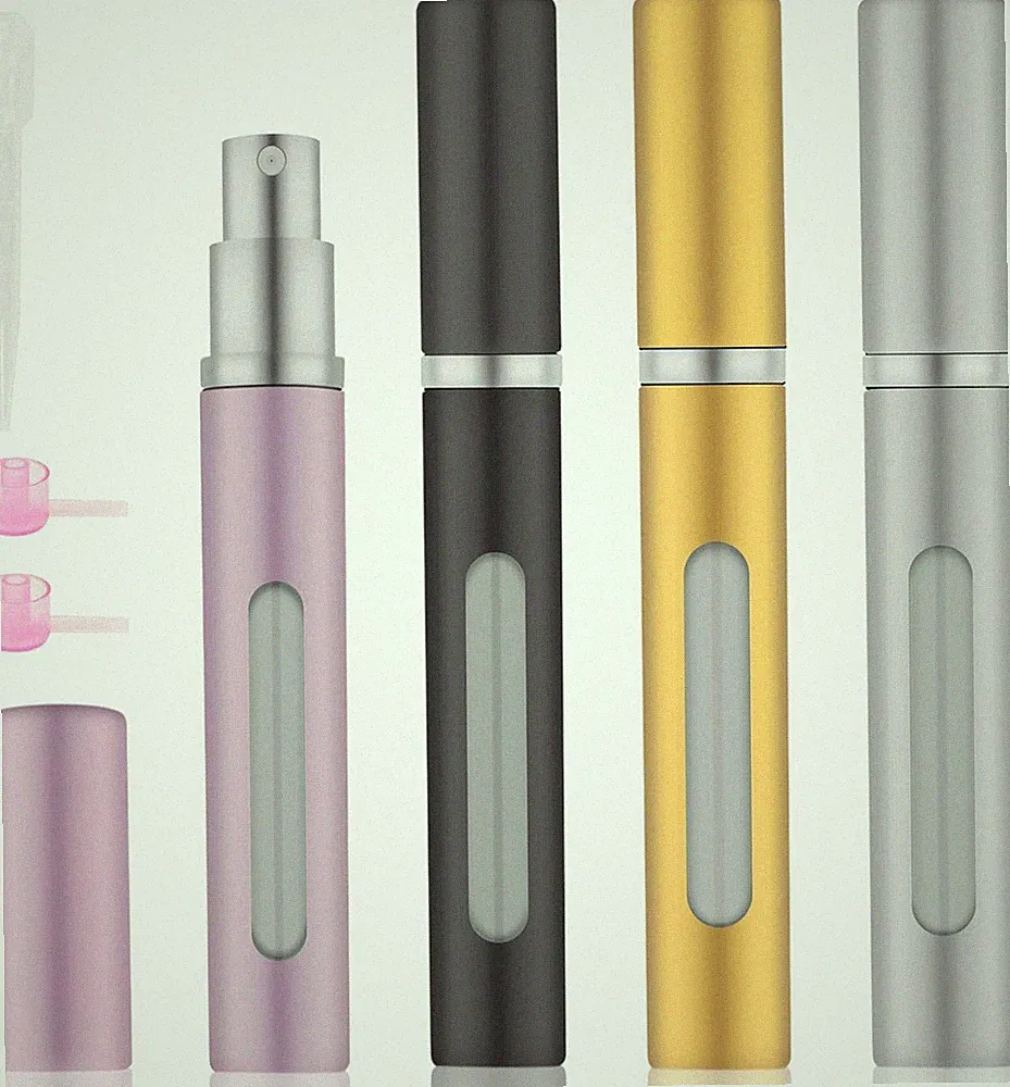 4pcs Mini Perfume Travel Bottle, Atomiser Refillable, 5ML Spray...