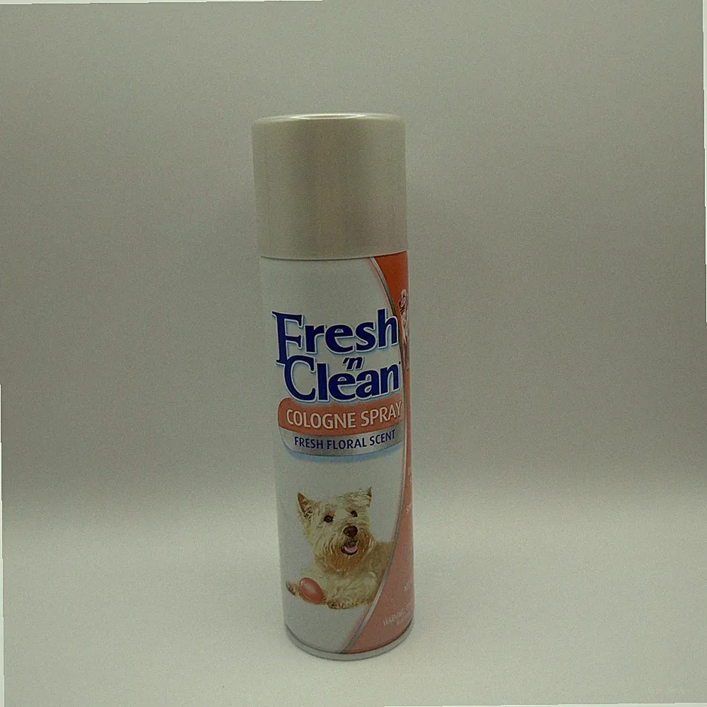 Fresh ’N Clean Cologne Spray - Floral Scent - 12 Oz - Controls Odor & Keeps Dogs