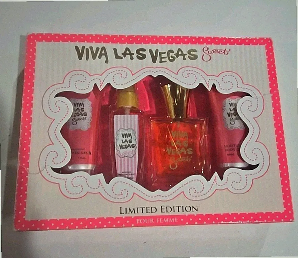 VIVA LAS VEGAS Sweet Women's 4 Pieces Gift Set